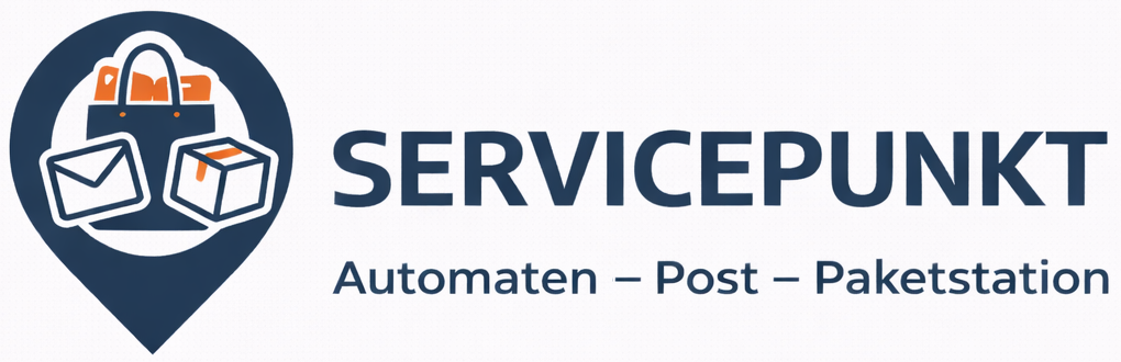 Servicepunkt – Automaten, Post und Paketstation