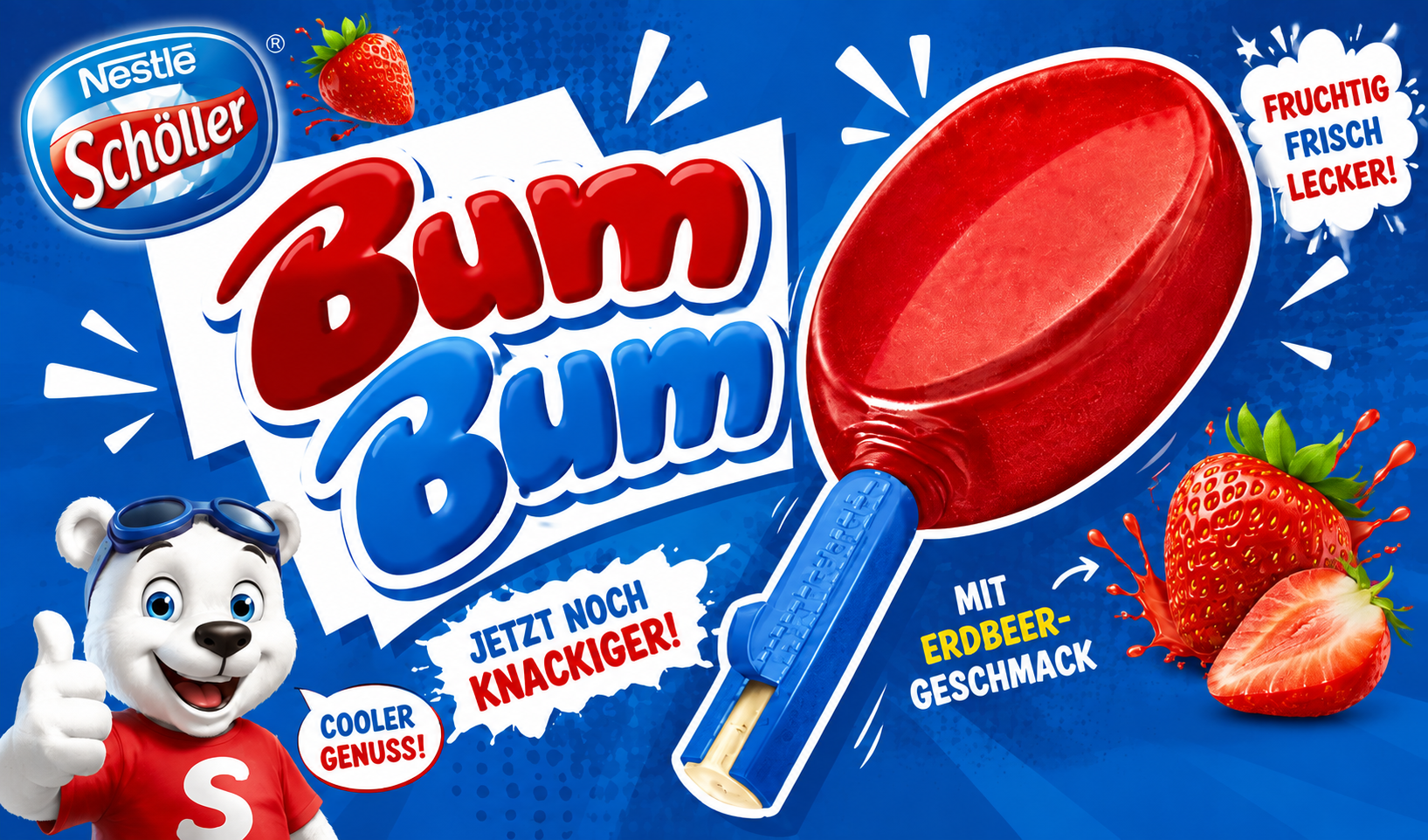 Schöller Bum Bum Stieleis, 4er-Pack